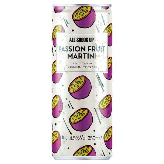 Passion Fruit Martini can